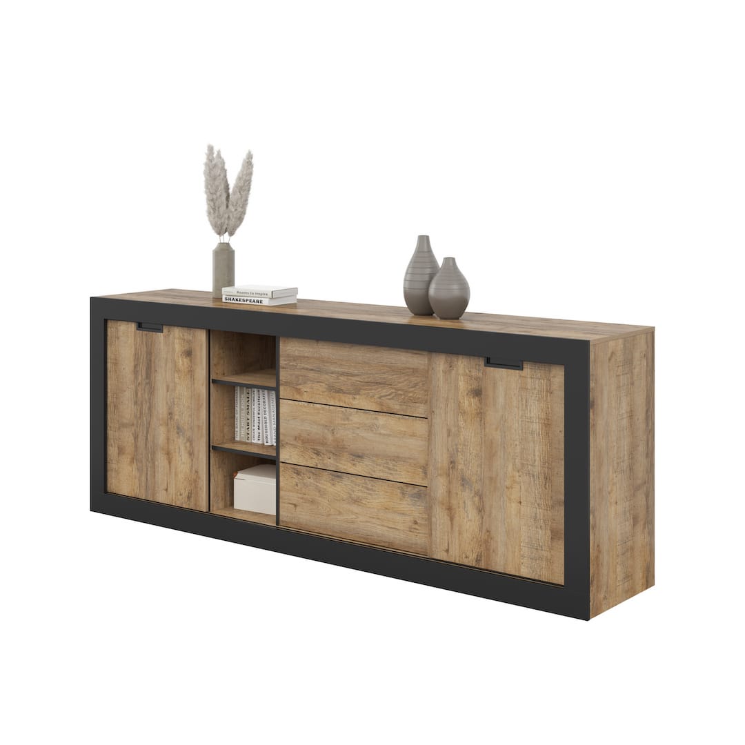 Tudor 25 Sideboard Cabinet 220cm