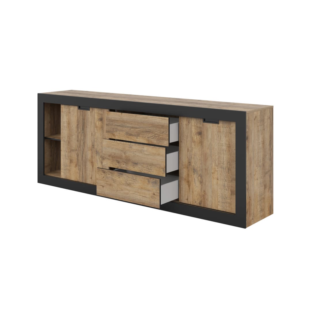 Tudor 25 Sideboard Cabinet 220cm