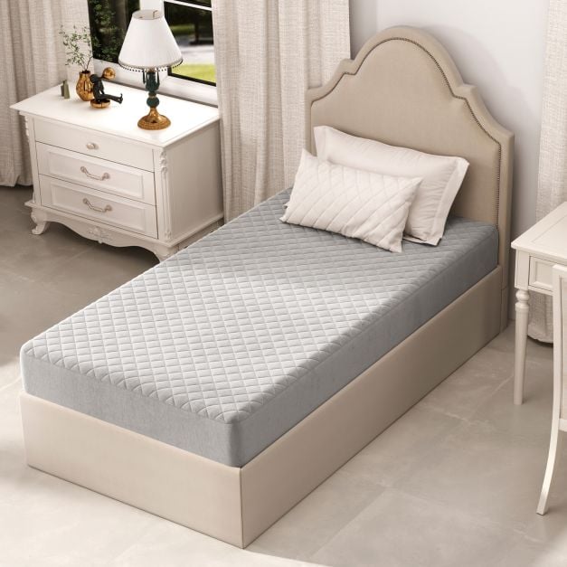 Twin/Queen/King Size Luxury Super Soft Velvet Mattress Protector-Twin size