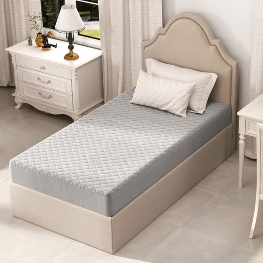 Twin/Queen/King Size Luxury Super Soft Velvet Mattress Protector-Twin size