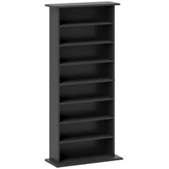 HOMCOM 360 CD Storage Unit - Black