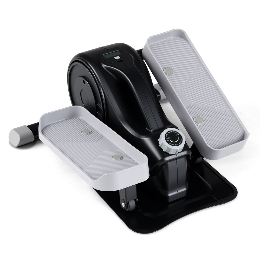 Under Desk Elliptical Pedal Exerciser with Forward-Black