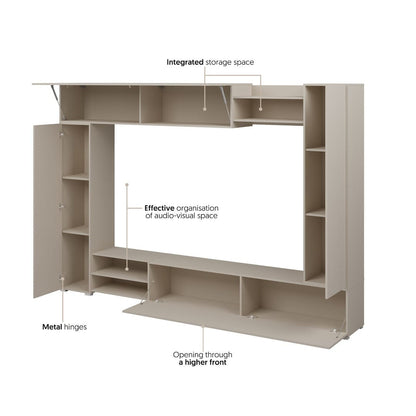 Vero Entertainment Unit For TVs Up To 75"