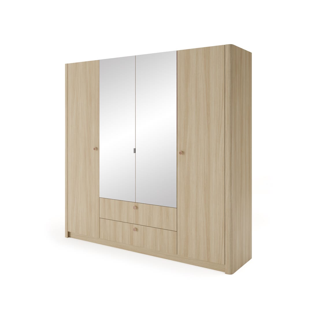 Viki Hinged Door Wardrobe 213cm