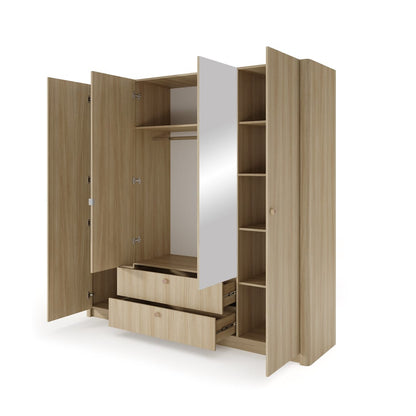 Viki Hinged Door Wardrobe 213cm