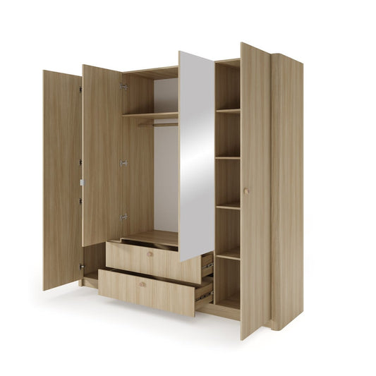 Viki Hinged Door Wardrobe 213cm