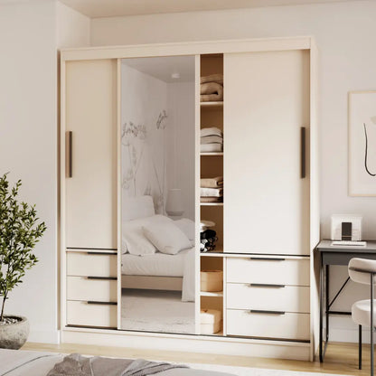 Vira Sliding Door Wardrobe 180cm