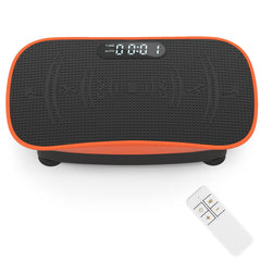 Vibration Plate Exercise Machine for Lymphatic Drainage and Weight Loss with 10 Speed Intensities-Orange