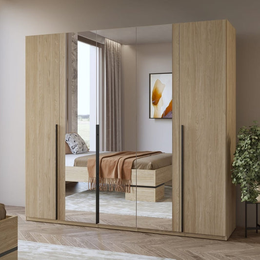 Violla Hinged Door Wardrobe 225cm