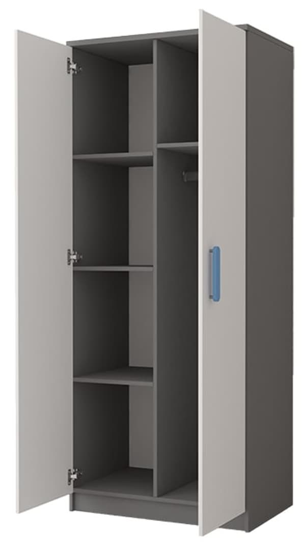 Smyk II SM-06 Hinged Wardrobe 80cm