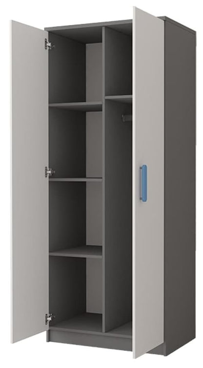 Smyk II SM-06 Hinged Wardrobe 80cm