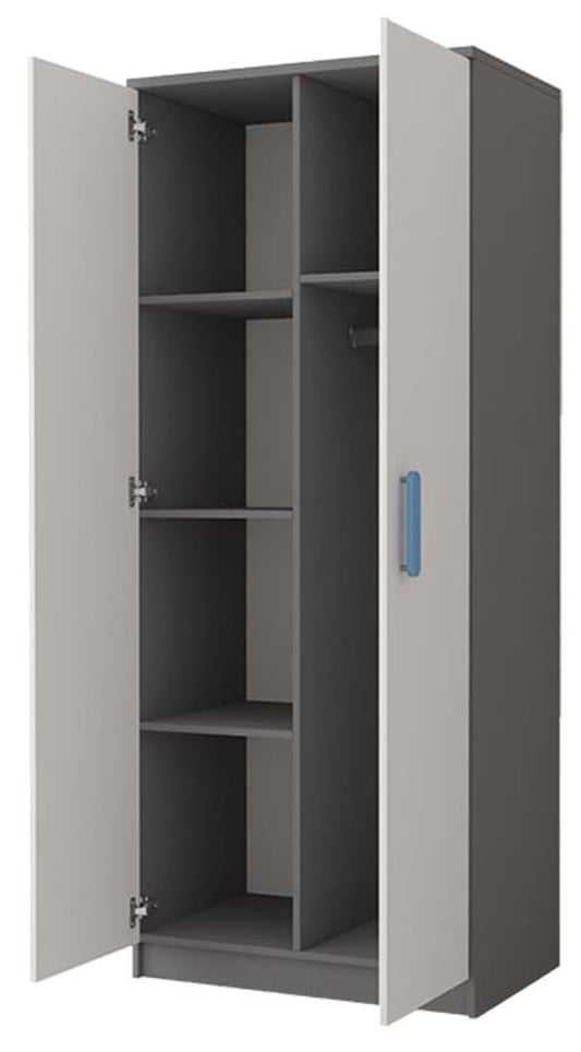 Smyk II SM-06 Hinged Wardrobe 80cm