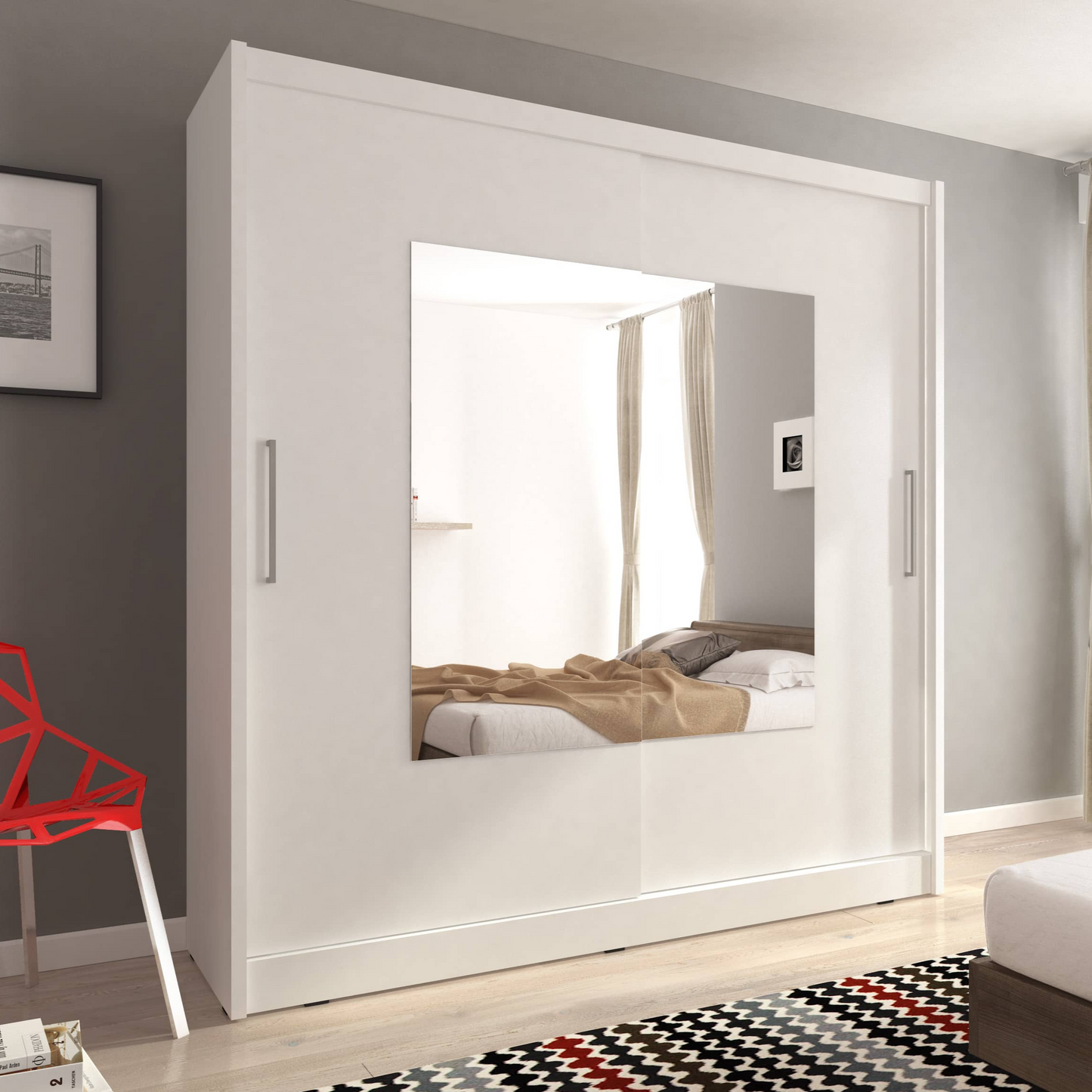 Wiki IX Sliding Door Wardrobe 180cm