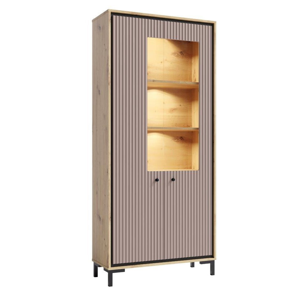 Parii Tall Display Cabinet 89cm
