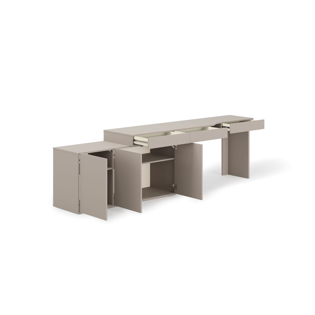 Woow Desk With Sideboard 301cm