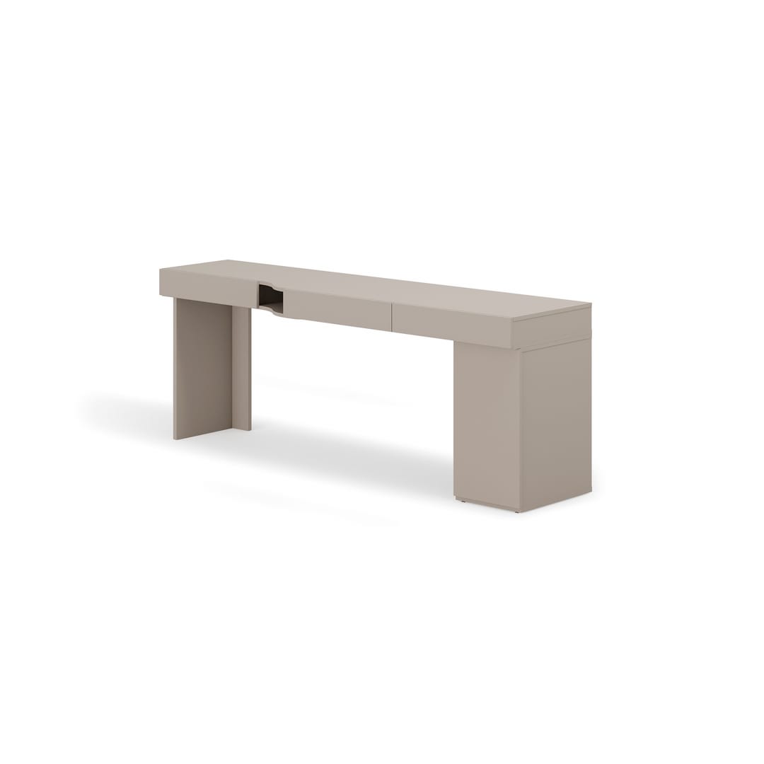 Woow Desk With Storage Container 211cm