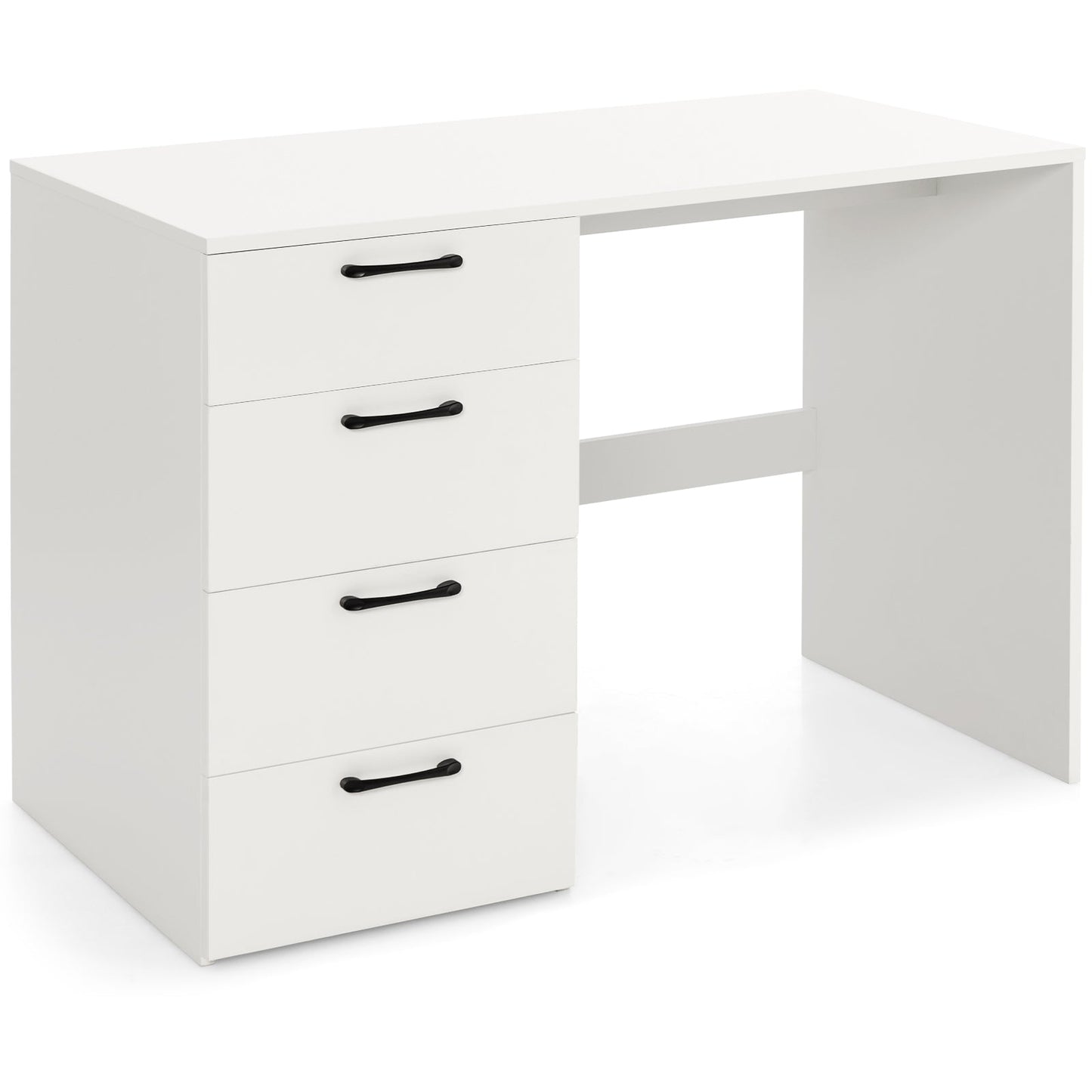 Home Office Writing Desk with File Storage Cabinet