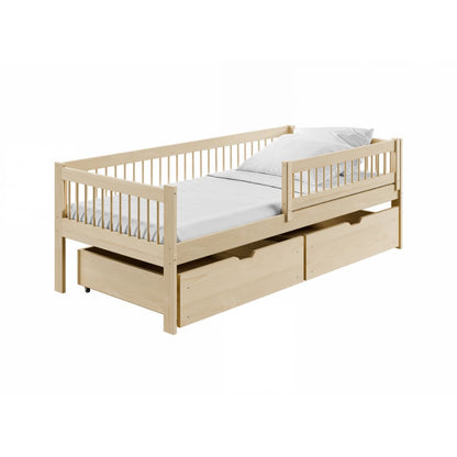 Wooden Single Bed Edi With Storage