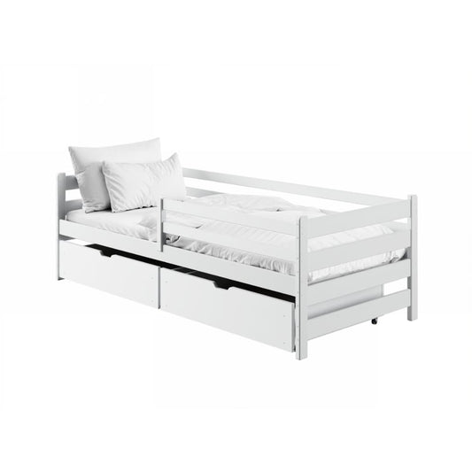 Wooden Bed Leon With Storage [EU Single]