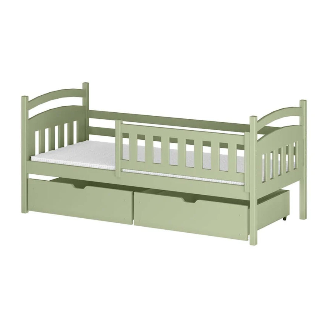Wooden Bed Terry with Storage