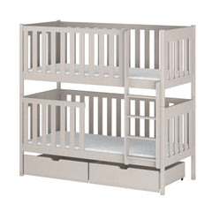Wooden Bunk Bed David with Storage