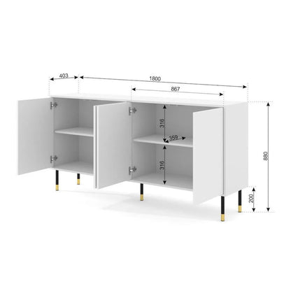 Woody Sideboard Cabinet 180cm