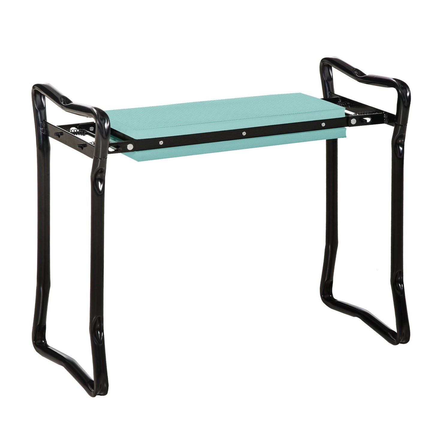 Outsunny 2 In 1 Garden Kneeler Seat Kneeling Pad Support Bench Foldable Knee Protector, Green