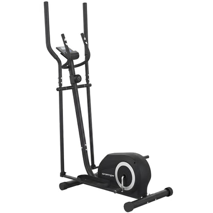 SPORTNOW Elliptical Cross Trainer for Home, Quiet Magnetic Elliptical Machine with Bluetooth, App Compatible, 8-Level Resistance