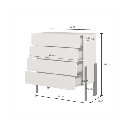 Yukon Chest Of Drawers 80cm