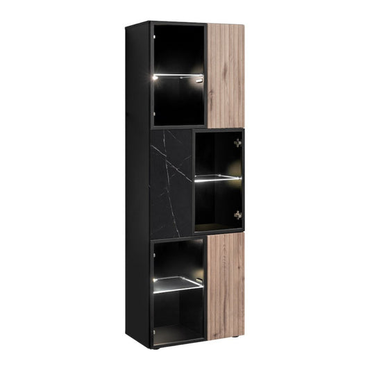 Cannes Tall Display Cabinet 60cm