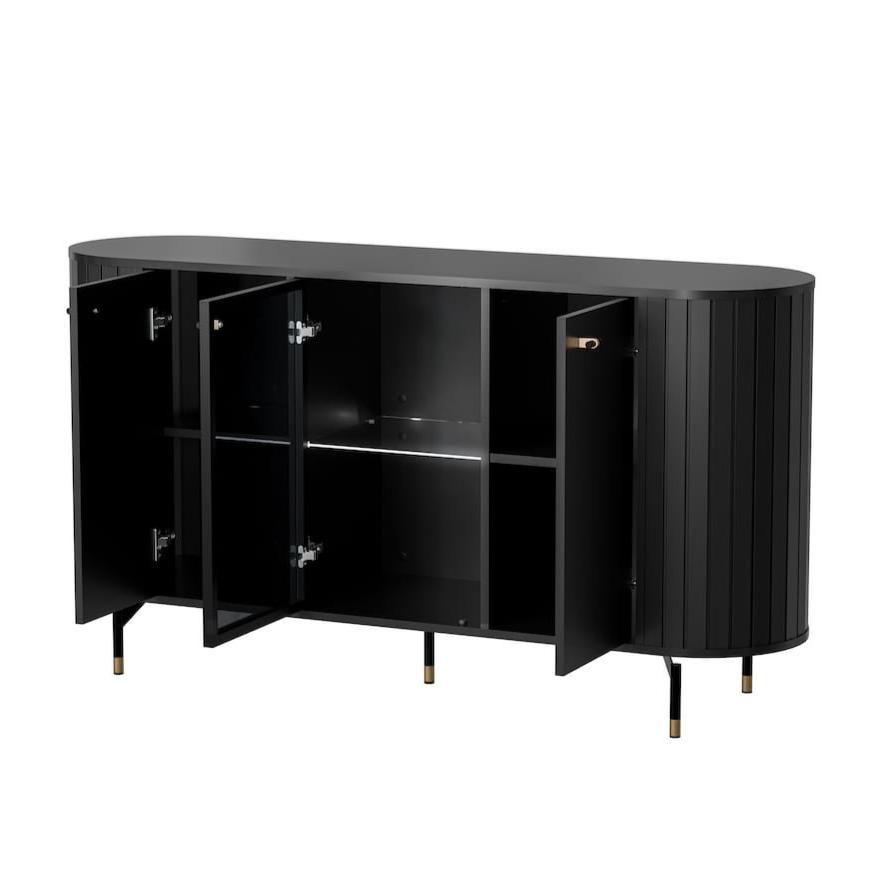 Zante ZA3 Display Sideboard Cabinet 150cm