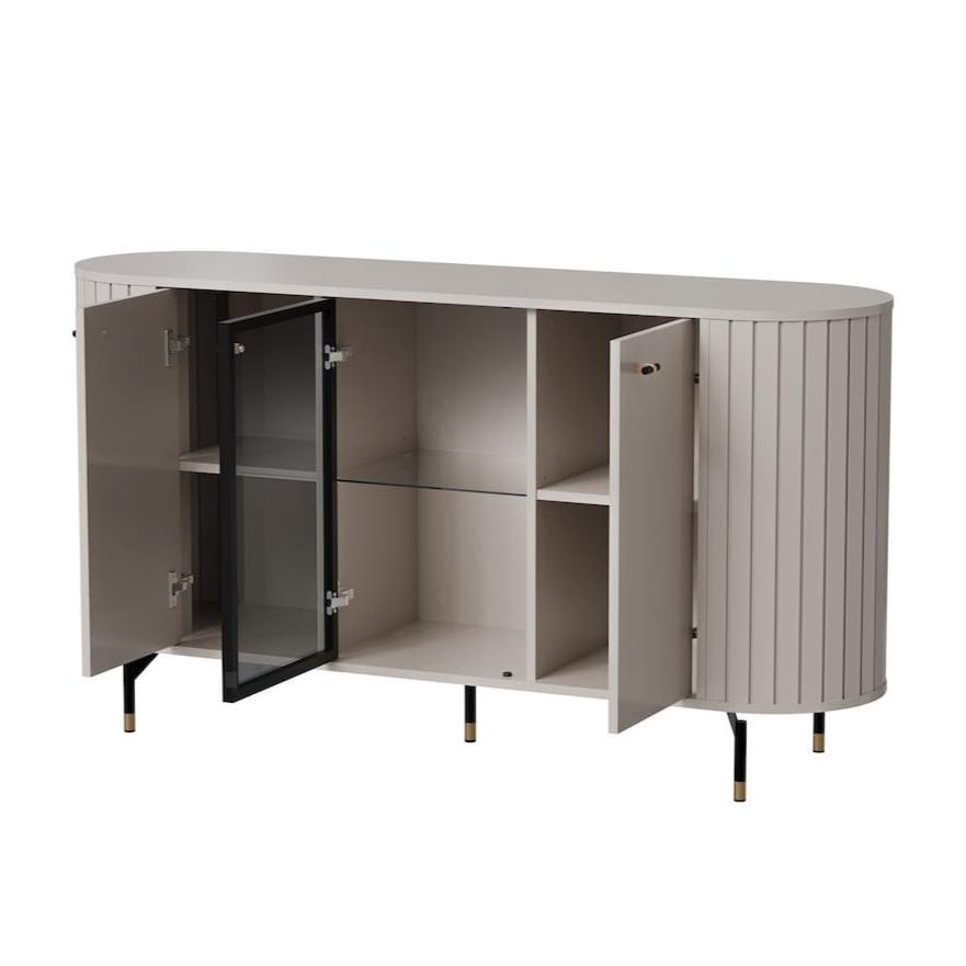 Zante ZA3 Display Sideboard Cabinet 150cm