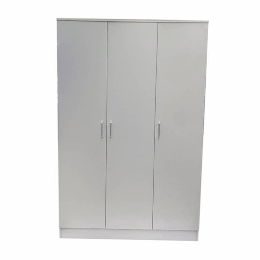 Wardrobe SLEEK 3 Door Wardrobe white 120cm