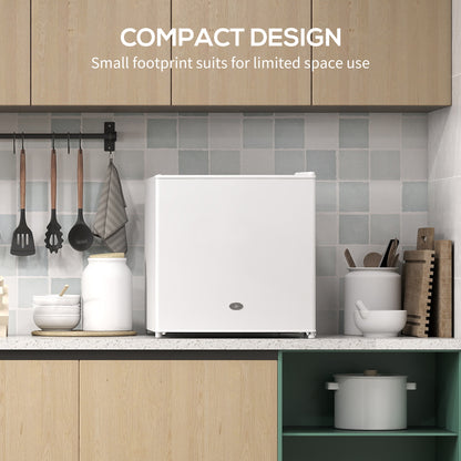 HOMCOM 35L Mini Freezer, -24â to -14â Temperature - White