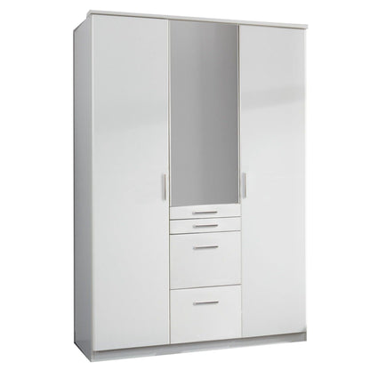 ACORN 3 Door Mirrored Wardrobe Oak 135cm