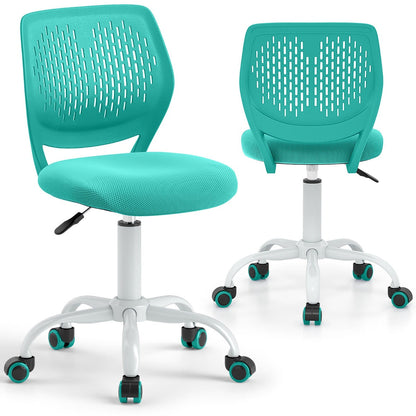 Ergonomic Children Study Chair with Adjustable Height-Turquoise