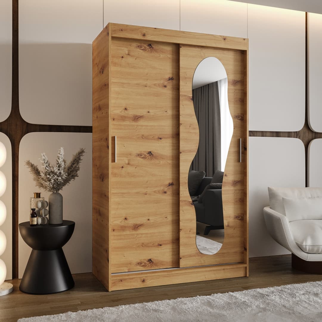 Ultra Sliding Door Wardrobe 120cm