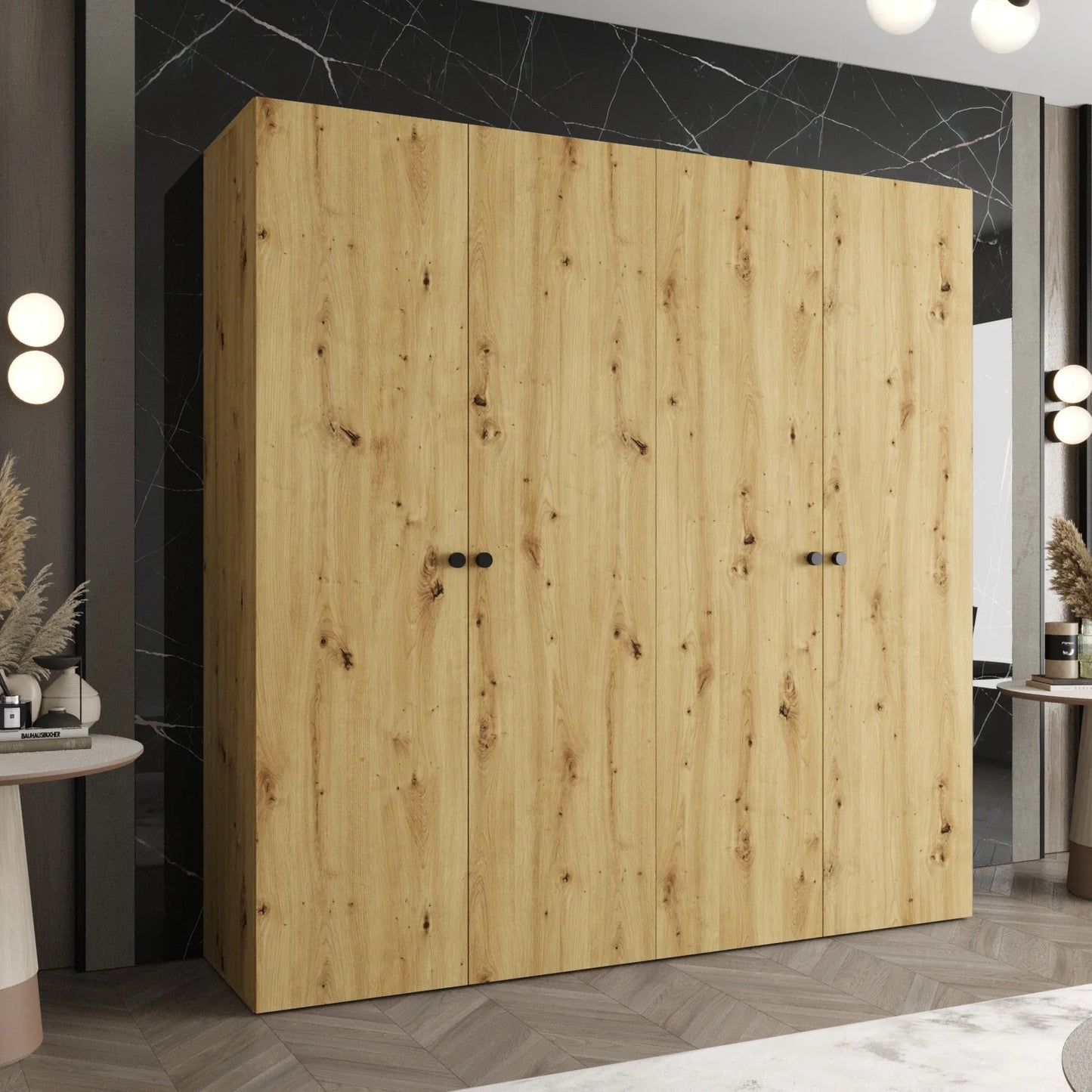 Parma I Hinged Door Wardrobe 200cm