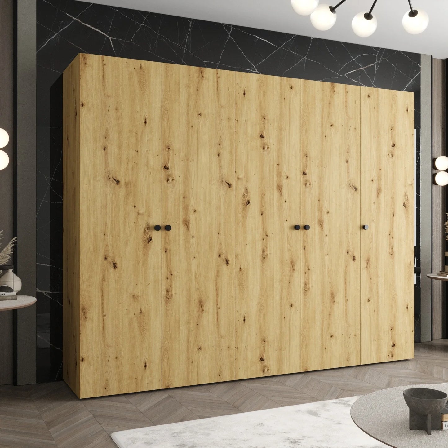 Parma I Hinged Door Wardrobe 250cm