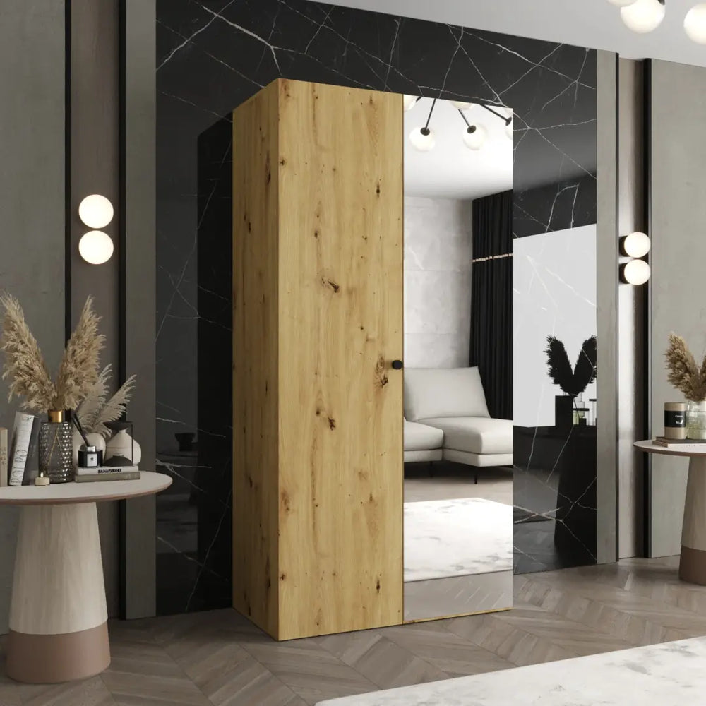 Parma II Hinged Door Wardrobe 100cm