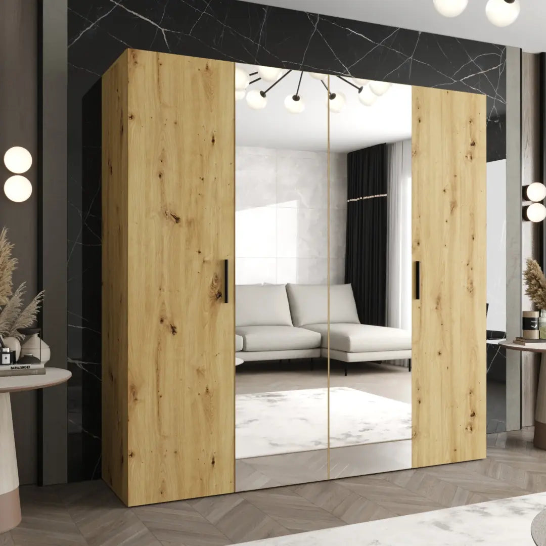 Bari II Hinged Door Wardrobe 200cm