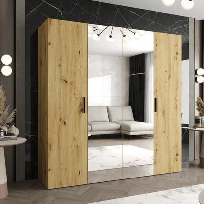 Bari II Hinged Door Wardrobe 200cm