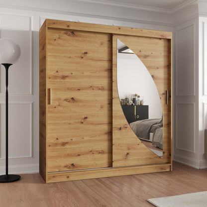 Milo Sliding Door Wardrobe 180cm