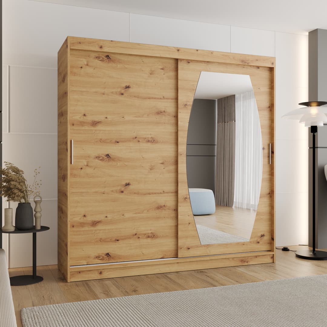 Rossa Sliding Door Wardrobe 200cm