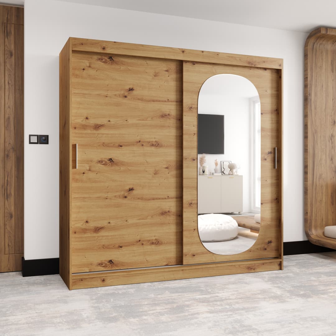 Royal Sliding Door Wardrobe 200cm