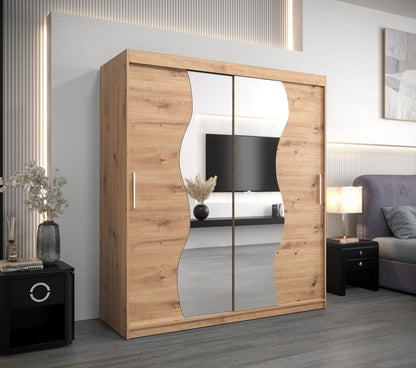 Madrid Sliding Door Wardrobe 180cm