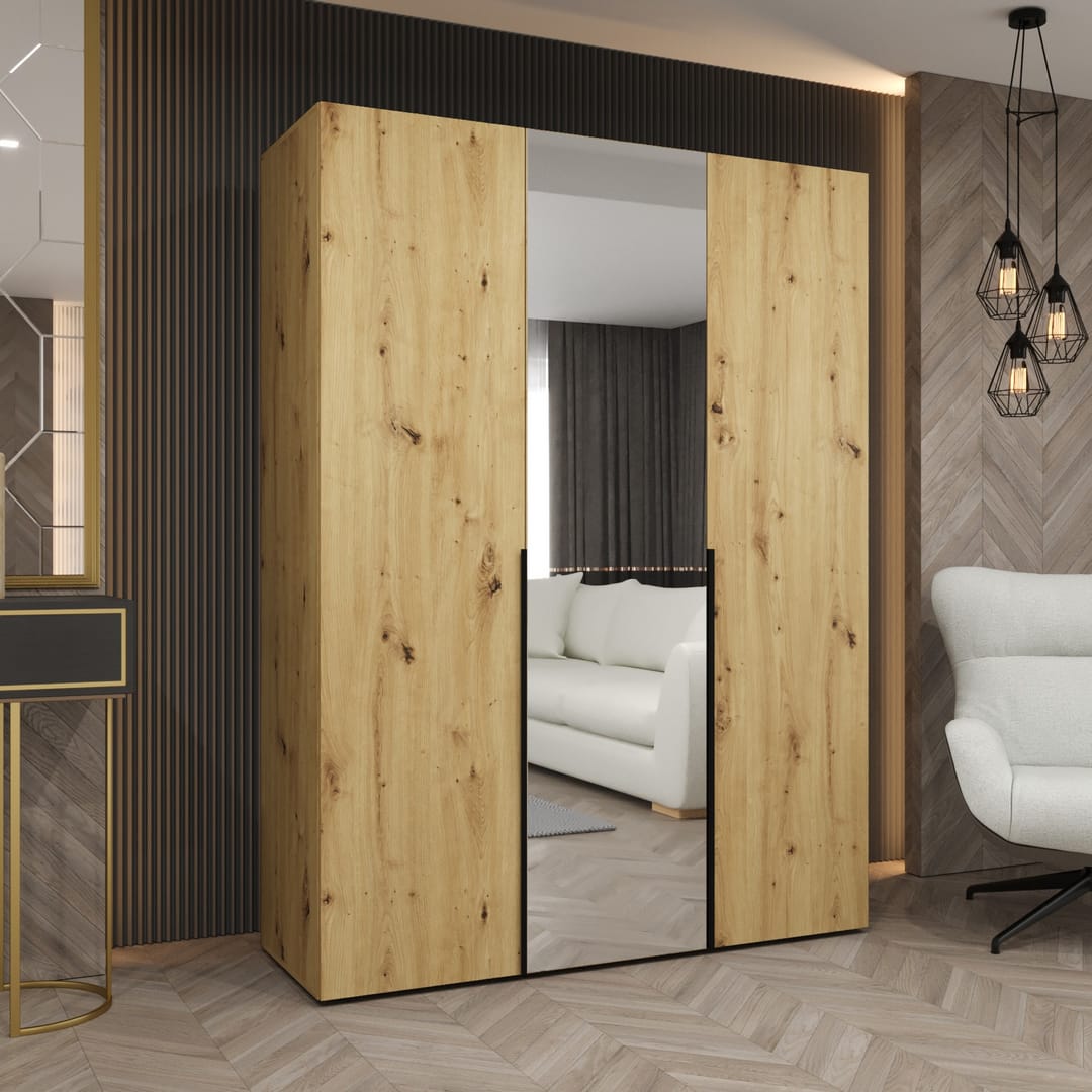Alicante II Hinged Door Wardrobe 150cm