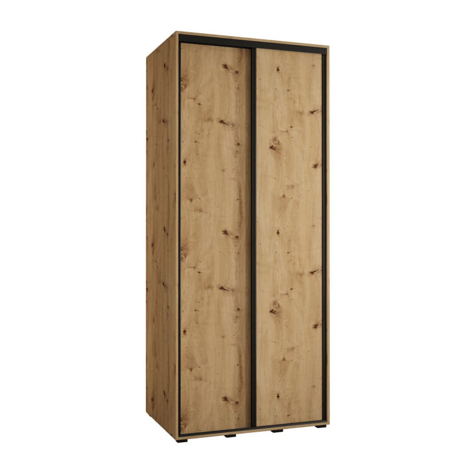 Cannes I Sliding Door Wardrobe 100cm
