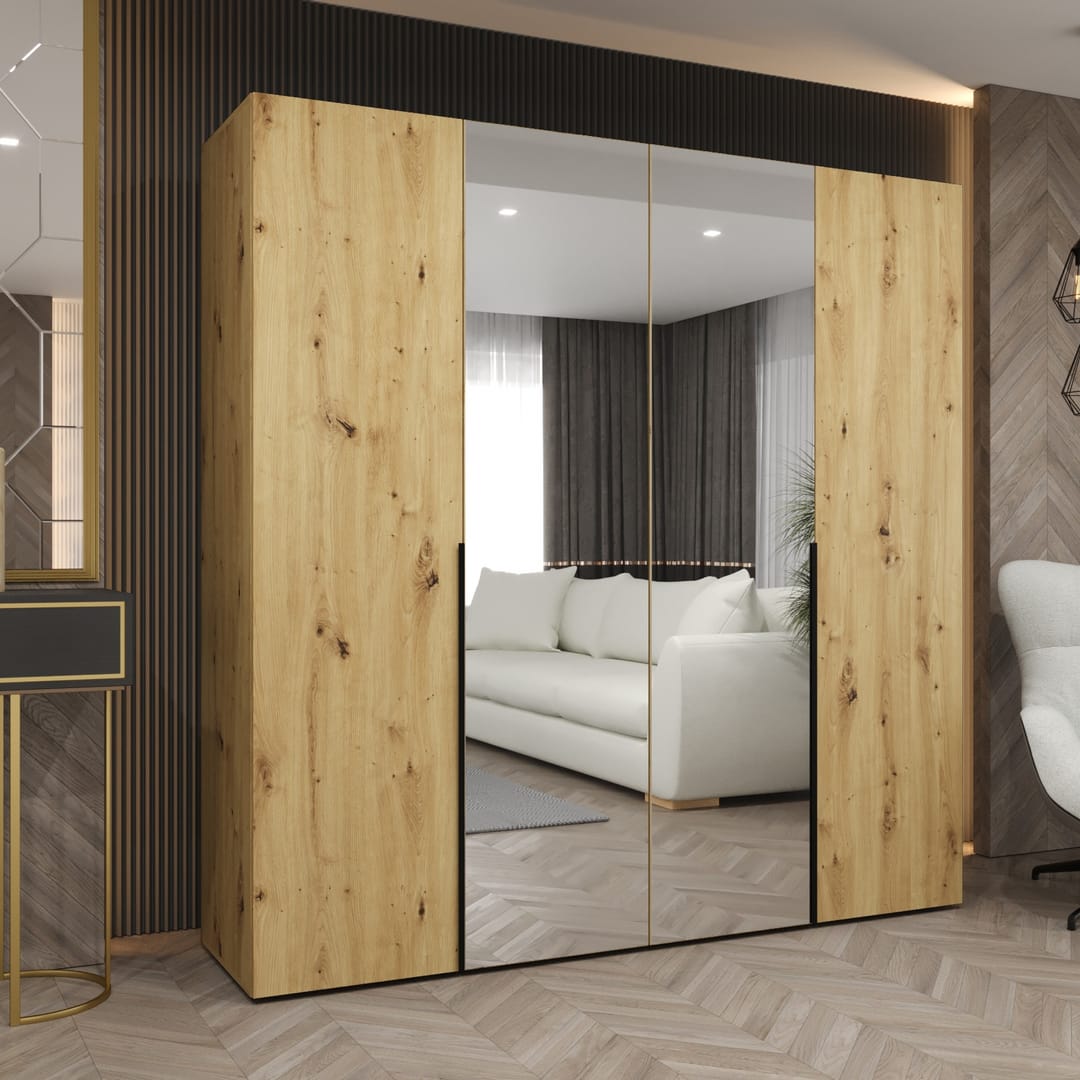 Alicante II Hinged Door Wardrobe 200cm