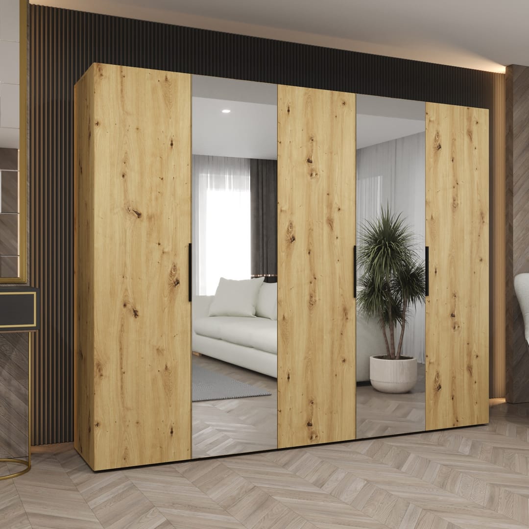 Marbella II Hinged Door Wardrobe 250cm